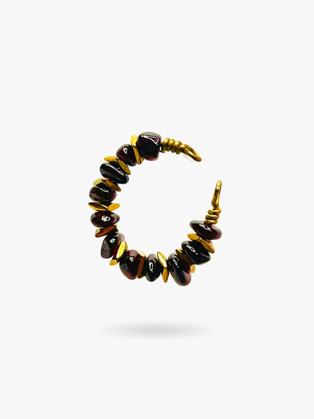 Earcuff Grenat